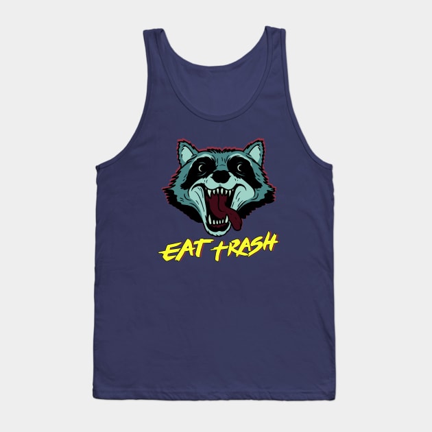 Raccoon Tank Top by valentinahramov